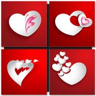 Valentines day abstract background
