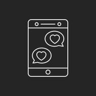 love message line icon N24