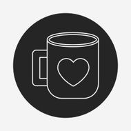lover cup line icon N5