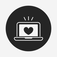 love computer icon N2
