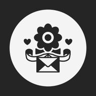 Flower bouquet icon N12