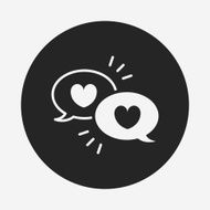 love message icon N18