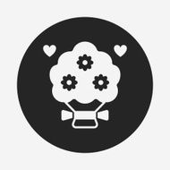 Flower bouquet icon N14