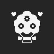 Flower bouquet icon N15
