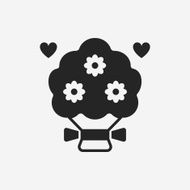 Flower bouquet icon N17