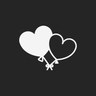 heart balloon icon N7