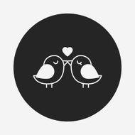 lover birds icon N10