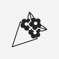 Flower bouquet icon N33