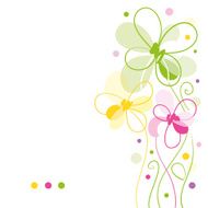 Floral Greeting Card N81