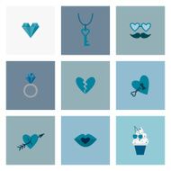 Happy Valentines Day Icons N361