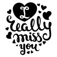 Hand drawn lettering poster N34