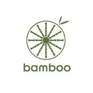 green bamboo stems and leaves N3