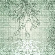 Mistletoe Christmas card