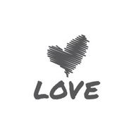 sketch heart love