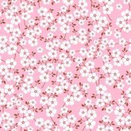 lovely floral seamless pattern background