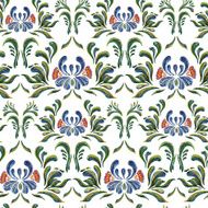 Abstract elegance seamless pattern with floral background Vector