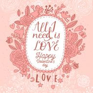 Valentines Day card N29