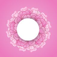 Floral background with daisy in pastel colors N10
