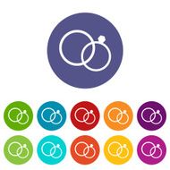 Marriage flat icon