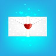 Valentine's Day Vector Envelope N2