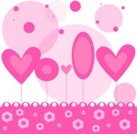 Pink forest