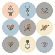 Happy Valentines Day Icons N364