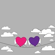 Couple of heart