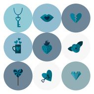 Happy Valentines Day Icons N366