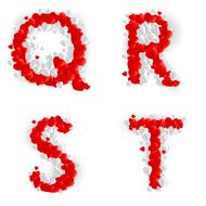 Romantic font