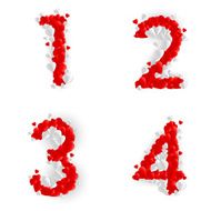 Romantic font N4