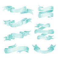 watercolor ribbons N2