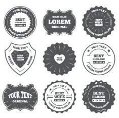 Best wife husband and friend icons N13