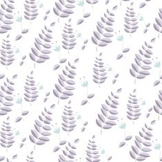 Delicate floral seamless pattern in bright pastel colors