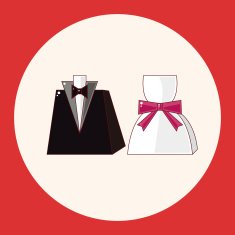 wedding couple theme elements N7