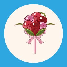 flower bouquet theme elements N3