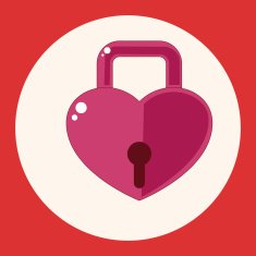 lover lock theme elements