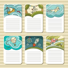 cute blocks for cards notes N3
