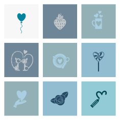 Happy Valentines Day Icons N346