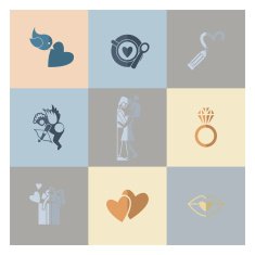 Happy Valentines Day Icons N347