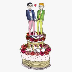 Homosexual wedding ceremony