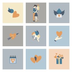 Happy Valentines Day Icons N348