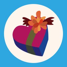 Valentine's day theme presents elements vector N2