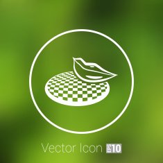 Ruby vector lips white area transparent