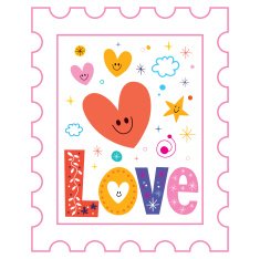 Love postage stamp