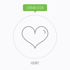 Heart icon Love sign N26