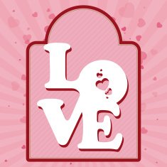 Love card design N10
