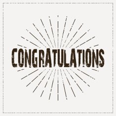 congratulations card N2