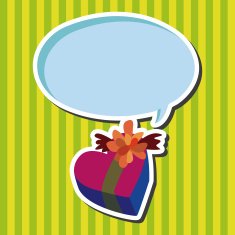 Valentine's day theme presents elements vector N4