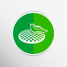 Ruby vector lips - white area transparent