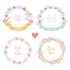 Floral vintage set N3